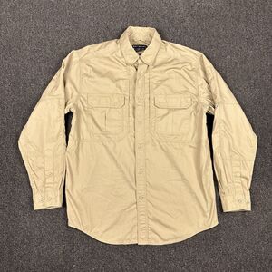 5.11 Tactical Shirt Taclite Mens Vent Back Hidden Pockets Workwear Size Medium